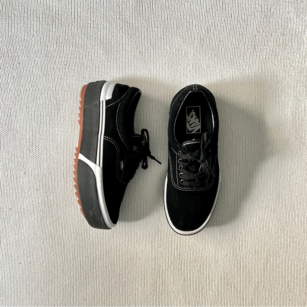 Vans Era Stacked Black Suede